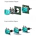BP2000 Peristaltic Pump Micro Brushless Motor 2000ml/min High-Flow Water Pump Suitable for Bubble Tea Machines and Industrial Filling Applications 12V/24V (Silicone Tubing, 24V, 35#, Type A)