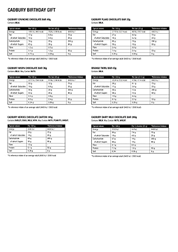 Cadbury Chocolate Birthday Gift