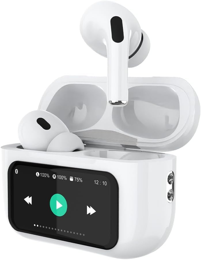 Wireless Earbuds with Active Noise Cancelling, Thumping Bass, 5H Playtime, Wireless Charging, Customised Sound, Gaming Mode
