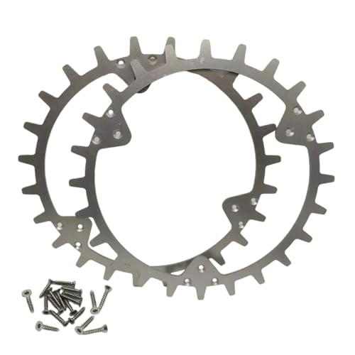 Crampons de roue de tondeuse anti-patinage à installation rapide
