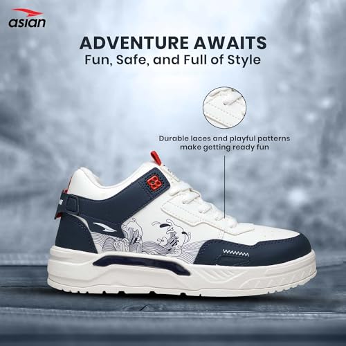 Image of ASIAN Nexus-11 Men's Printed Sneakers Stylish, Comfortable for College Travel and Daily Use