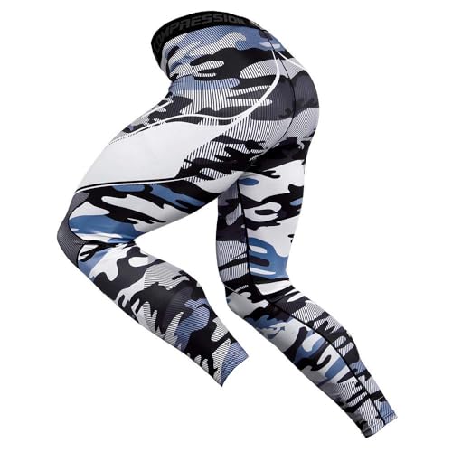 Compression Pants Men UV Blocking Running Tights 1 or 2 Pack Gym Yoga Leggings for Athletic Workout2