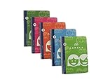 4º (A5) /40 hojas Cuadrovia Lamela 07004 cuaderno espiral, colores surtidos, 4º/40 H, 4mm, 10 unidades