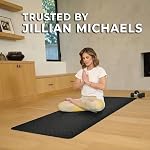 Tatago Extra Thick Yoga Mat Wide & XL-Our 10mm Extra Large Yoga Mat Thick Extra Wide And Long For Total Joint Cushioning. A Large Exercise Mat Thick And Perfect For Home Workout Pilates Or Studio.