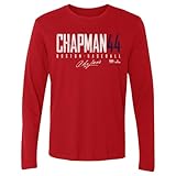 500 LEVEL Aroldis Chapman Boston Elite Long Sleeve Shirt (Red, Medium)
