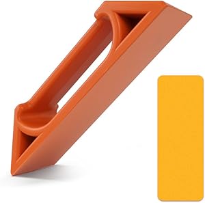 Floor Gap Fixer Tool for Laminate, Vinyl & Hardwood Floors – Heavy-Duty Nylon Plank Puller with Reusable Washable Adhesive Pad, DIY Floor Gap Repair Tool (Plank Grabber Only, Hammer Not Included)