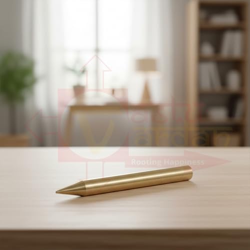 Image of Brass Kilak (6 Inch) | Conical Rod | Weight-230 Gram Approx | Pack of 1 | Vastu Nail for Vastu Dosh Correction | Vastu Remedy | Vastu Kilak Remedy |