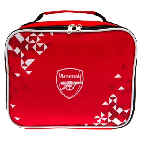 Arsenal FC Lunch Bag, Red / White / Black, One size