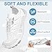 zasqiz Hike Barefoot Shoes for Women Men Non-Slip Wide Toe Box Water Shoes Unisex Quick-Dry Zero-Drop Aqua Socks Womens Mens Breathable Hiking Walking Athletic Footwear, White Grey 44