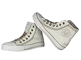 chucks damen creme  Krüger Damen Sneaker Cream Dream 4122 (36, creme beige)