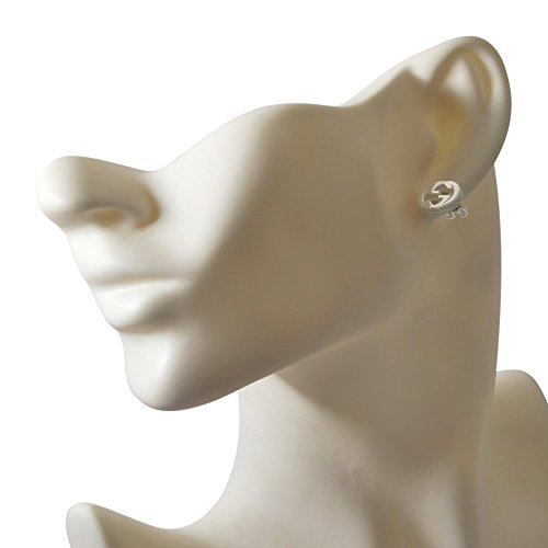 GUCCI（グッチ）『インターロッキングGシルバーピアス（479227J84008106）』