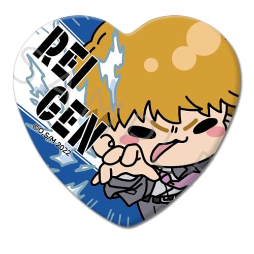 霊幻新隆 フィギュア / 缶バッジセット