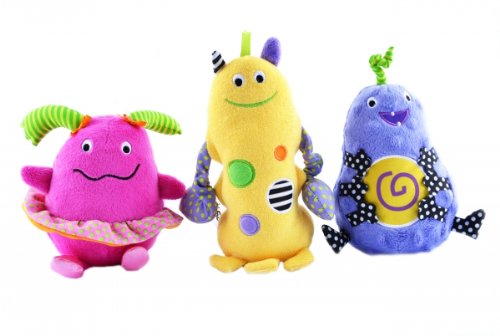 Sassy Non-sters Ba-Bee Plush Plus Bonus Teething Keys