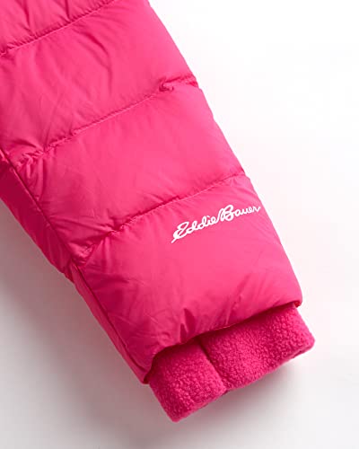 Eddie Bauer Girl's Long Parka Jacket - Down Bubble Coat With Fur Hood For Girls (3-16), Size 5-6, Beetroot Purple #TOP5