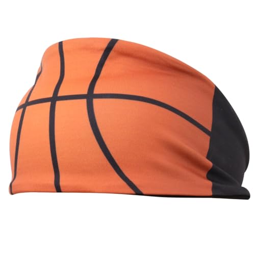 GATHINESS Pañuelo para Secado de Poliéster y Absorción de Sudor de Rápido Cabeza Naranja, Accesorio Fiestas Baloncesto Deportivo Uso Diario