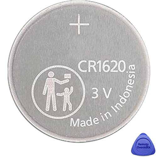 (2 Pack) Cr1620 1620 Remote Key Fob Replacement Oem Original Battery For Mitsubishi (Bundle With Tool) For Case Shell 2006-2015 Eclipse Galant Lancer Endeavor Outlander Mirage (3 Or 4 Button Fobs) #TOP1