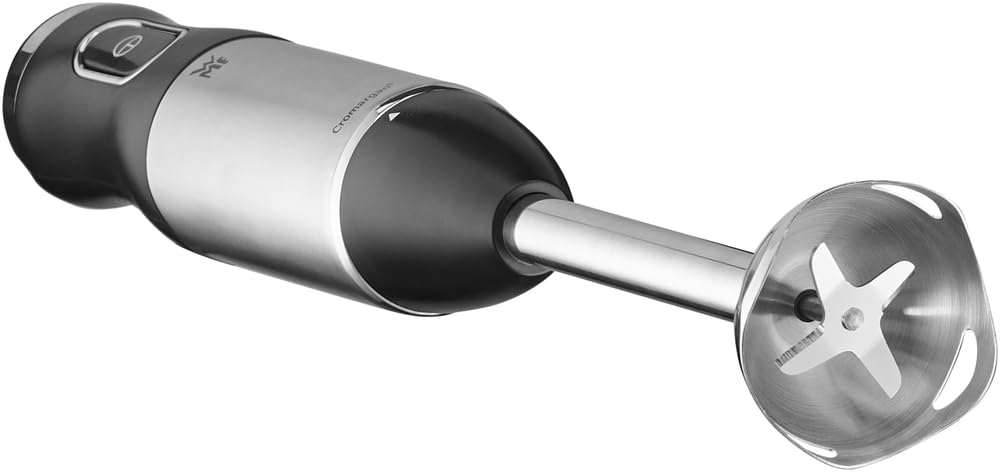 WMF Mixeur plongeant, Vitesse réglable avec variateur, Inox 18/10 Cromargan, Couteau 4 lames en inox, 600 W, Kult X 0416550011