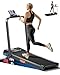 4-in-1 Walking Pad 10KM/H, 15% Incline Treadmill for Home Foldable, 2.5HP Silent Under Desk Treadmill, 136KG Max Load Running Machine, Ultra-Slim Walking Pad with Remote Control