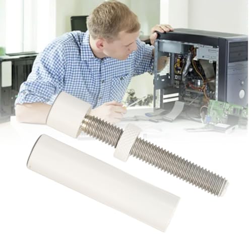 Soporte para GPU de aleación de aluminio blanco miniatura 3