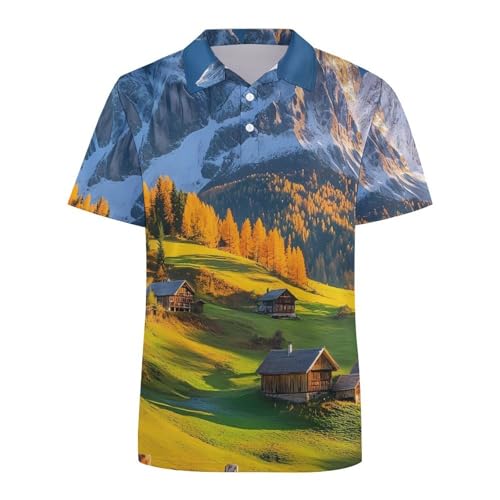 Polo de manga corta para mujer tejido transpirable antihumedad Mountain Cow ajuste cómodo 5