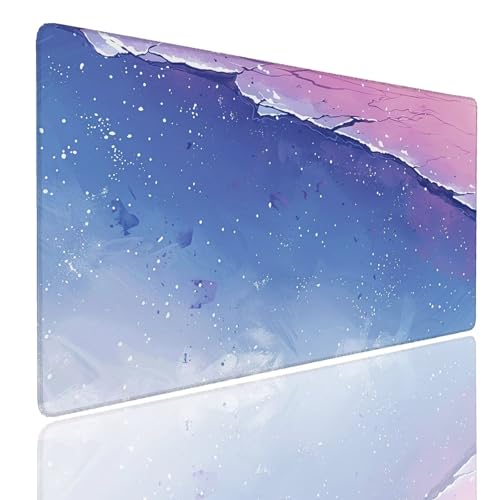 Tapis de souris XL Ice 900x300x4mm grand sous main imperméable pour bureau gamer