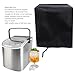 Diydeg Ice Maker Cover, 16.5 x 12.6 x 15.0in Universal Cover for Countertop Appliances in Home and Office, Ice Machine Cover for Portable Countertop Ice Maker Machine