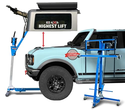 Image of EZLIFT Hard Top Remover Lift for Ford Bronco 2-Door Only, One-Person Removal System, Remove Hardtop in Minutes, Secure Patented Design