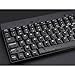 Adesso WKB-1100CB Natural Ergonomic Wireless Spill Resistant Mini Keyboard & Mouse Combo,Black