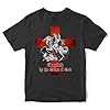 English by The Grace of God Kids T Shirt, Graphic Print St Georges Day Gifts for Boys and Girls, English Dragon Knight Tee, 7-8 Years, Black #2