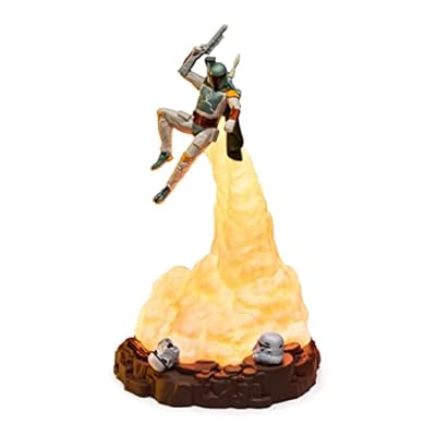 Lámpara de escritorio y decoración de dormitorio de Star Wars con licencia oficial de Book of Boba Fett Night Light | Ya disponible en tu tienda friki favorita! En mundofriki.es!