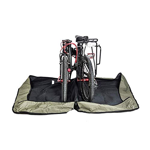 image for AMOMO Folding Bike Bag 14 inch to 20 inch Bicycle Travel Carrier Case 