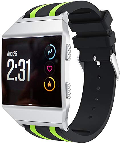 Classicase Cinturino compatibile con Fitbit Ionic, cinturino sportivo in silicone, cinturino di ricambio