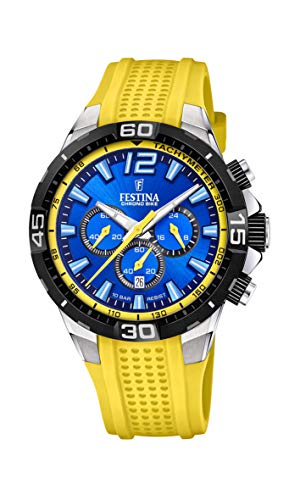 Preisvergleich Produktbild Festina Herren Analog Quarz Uhr mit Silikon Armband F20523 / 5