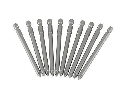 STANLEY 368807B 10 embouts Pozidriv No. 2 100 mm