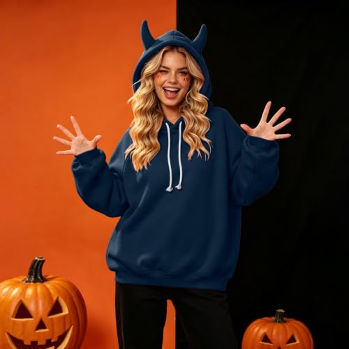 Cute Hoodies for Women Fleece Hooded Pullover Long Sleeve Sweatshirt - image 7