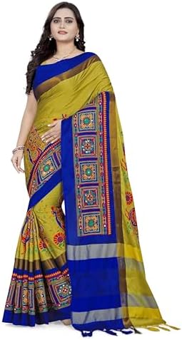 arriva fab women's kutchi work embroidered Exclusive wear sare