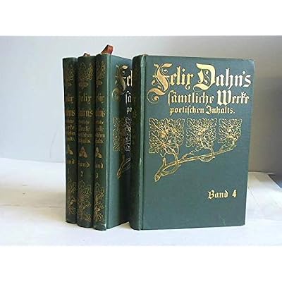 S&auml;mtliche Werke poetischen Inhalts, Band 1-4. Vier B&auml;nde