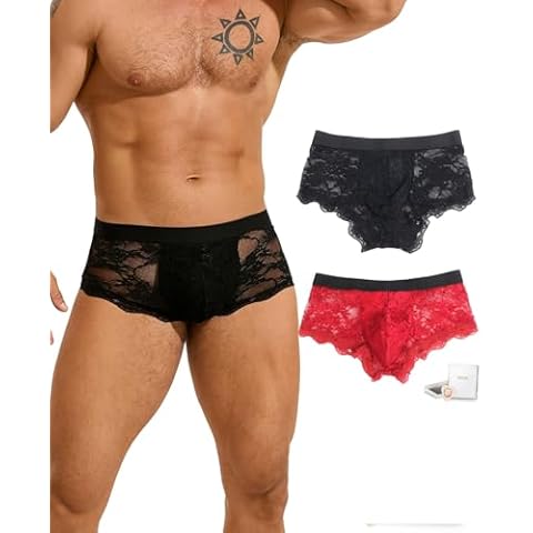 ohyeahlady Lace Briefs for Men Cover