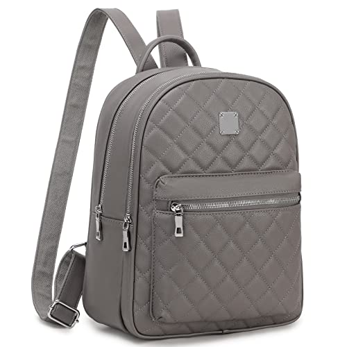 Myhozee Rucksack Damen Klein Daypack Leder PU Elegant Rucksack Tagesrucksack für Mädchen