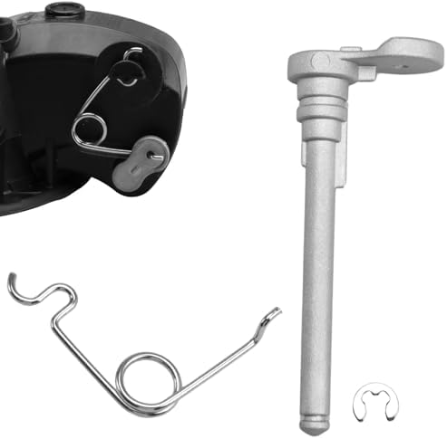 Gas Tank Doors - KPALAG Fuel Door Pin with Gas Door Spring, Fuel Tank Repair Kit Compatible with Ford F150 2015-2022 Explorer 2011-2019 Loose Gas Cap Permanent Repair Fix