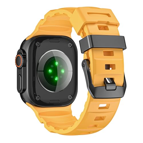 AISPORTS Apple Watch�p�o���h 49mm 46mm 45mm 44mm 42mm �V���R���� �\�t�g�ŏ_�� �ʋC�� �V���R�����X�g�o���h �����p�o���h Apple Watch Ultra 2/Ultra/Series 10/9/8/7/6