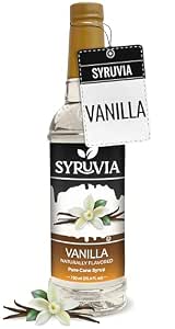 Syruvia Vanilla Coffee Syrup - 25.4 fl oz