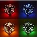 BYSDSG Lámpara de noche Redstone Mineral Piedra azul luces cuadradas de la...