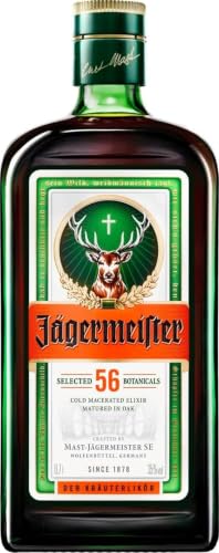 JÄGERMEISTER Licor de Hierbas 700 ml, 35% Vol, 56 Hierbas Naturales