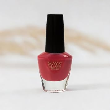 MAYA Halal Breathable Quick Dry Nail Polish, Vegan and Cruelty Free, Oxygen & Water Permeable Nail Art, Non Toxic Gentle On Nails, Made in The USA,