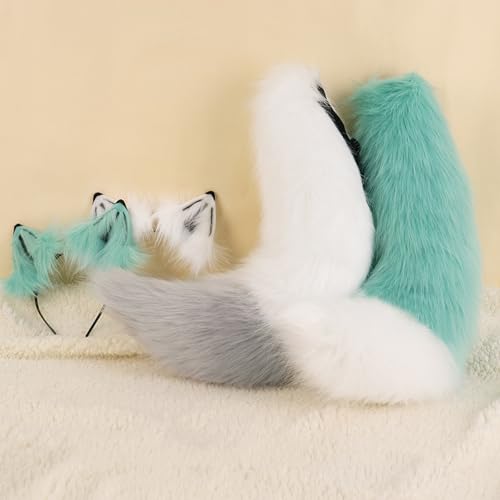 Serre-tête queue de renard jouet idéal pour cadeau de Noël - 6