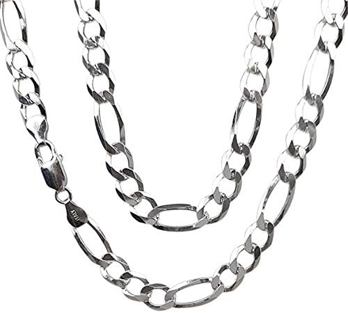 Treasure Bay Mens Silver Chain Necklace
