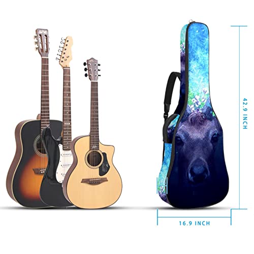 Housse de guitare acoustique colorée à pois arc-en-ciel 1 cm d’épaisseur rembourrée pour guitare 101,6 cm, 104,4 cm, 106… - Les Beatles, Paul McCartney, John Lennon, RIngo Starr, George Harrison Housse de guitare acoustique colorée à pois arc-en-ciel 1 cm d'épaisseur rembourrée pour guitare 101,6 cm, 104,4 cm, 106… – Image 6
