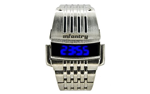 Infantry IN-034-BLK-S - Orologio da polso da uomo