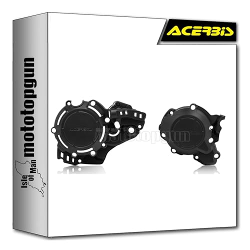 Eviter les carters brisés avec protections X-Power Acerbis noir Gas Gas EC 300